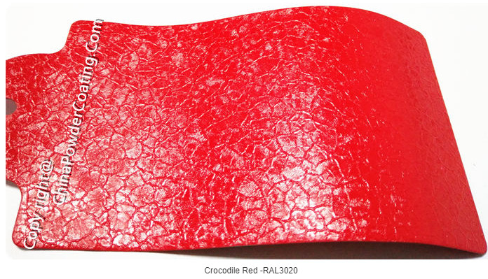RAL 3020 Traffic Red Pure Polyester Coating Fusion Bonded طلاء مسحوق الايبوكسي